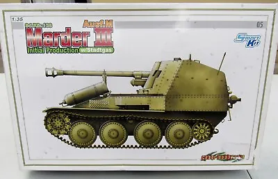 CYBER HOBBY #6468 1/35- Sd.kFZ 138 AUSF.M MARDAR III INITIAL PROD. W/STADTGAS • $39.99