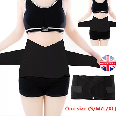 Maternity Post Natal Slimming Belt Postpartum Belly Tummy Wrap Girdle One Size • £6.98