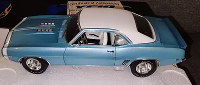 Acme Ycid 1/18 1969 Chevrolet Camaro Azure Turquoise A1805725vtty  1 Of 120 • $169.99