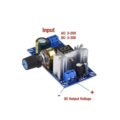 Variable Voltage Power Supply Circuit For LM317 Regulator - DIY Kit • £6.68