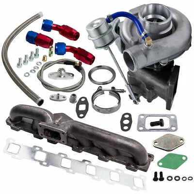 T3T4 450hp TURBOCHARGER FULL KIT FOR TD42 TURBO DIESEL Y60 Y61 GU GQ TB42 TB45 • $629.99