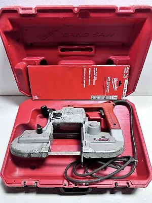Milwaukee 6230 Corded Electric Deep Cut Variable Speed Band Saw + Case & Blades • $174.99