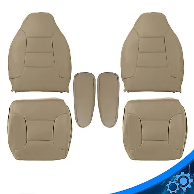 For 1992-1996 Ford Bronco Eddie Bauer Driver&Passenger Complete Seat Covers Tan • $185