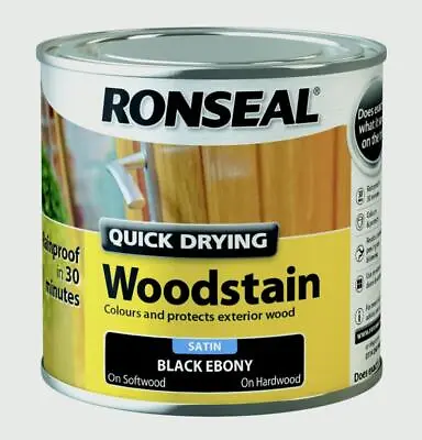 £7.99 • Buy Ronseal Paint - For Exterior Wood Metal Stone Brick - All Colours 250ml - 2.5L