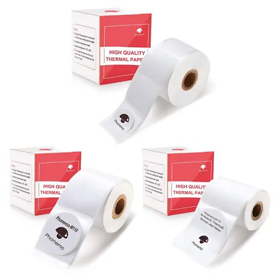 Round Sticker Paper Thermal Self-Adhesive Label For Phomemo M110 M200 Printer • $7.35