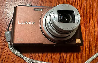 Panasonic Lumix DMC-SZ3 Compact Digital Camera With Leica Lens And Carry Case.  • $80
