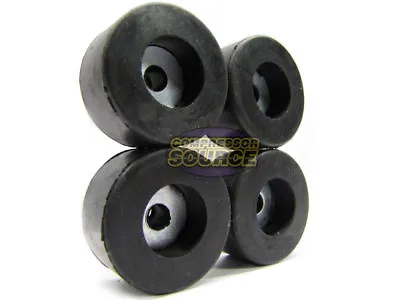 Set Of 4 Air Compressor Rubber Feet Replacement Foot Mount New 4 Vibration Pads • $14.95