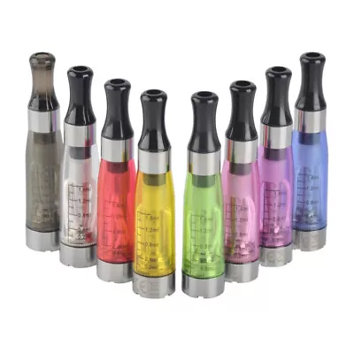 10 E Cig Ce4 Coloured Atomiser Atomizer Clearomiser Clearomizer Ego T Vape Tank • £6.49