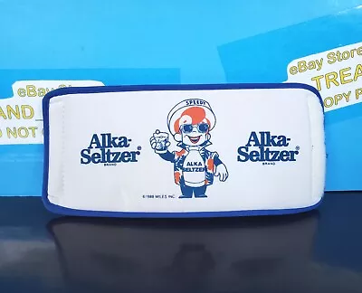 *VINTAGE* 1988 ALKA-SELTZER SPEEDY WRAP-AROUND KOOZIE Miles Inc. Bottle Can 80s • $9.95