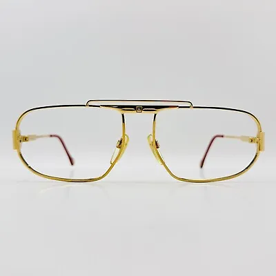 Pascal Morabito Eyeglasses Herreneckig Gold Mod. Siderale Vintage 80s 22KT Gp • $220.97