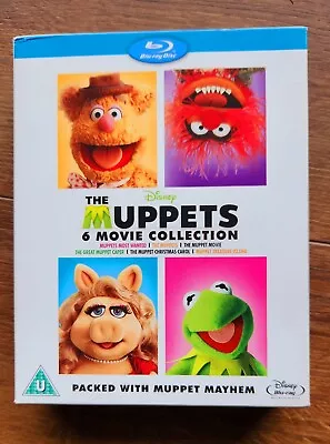 The Muppets Bumper Boxset - 6 Movie Collection 5 Bluray Set (2014) HTF OOP • $44.99