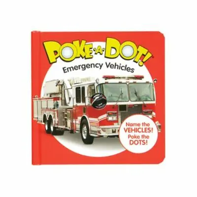 Melissa & Doug Children’s Book – Poke-a-Dot: Emergency Vehicles (Board Book... • $6.65