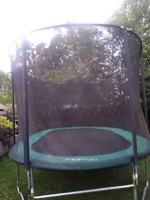 Trampoline / Sky High /14ft X 8ft Oval Trampoline With Safety Enclosure  • £50
