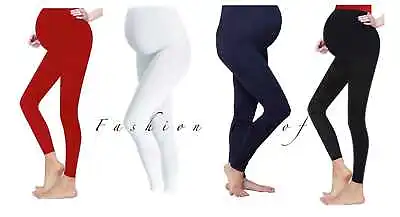 Full Length Motherhood Maternity Secret Fit Belly Legging Fitness Trouser • £9.49