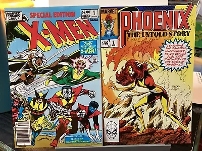 Phoenix The Untold Story + X-men Special Edition Marvel 1983-84 Jean Gray Hg • £8.03