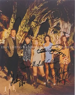 BUFFY THE VAMPIRE SLAYER CAST SIGNED AUTOGRAPH 8x10 RPT PHOTO SARAH M GELLAR + • $19.99