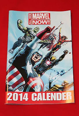 All New Marvel Now 2014 Calendar Avengers Spider Man Iron Man Silver Surfer 1 • $3.99