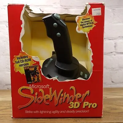 Microsoft Sidewinder 3D Pro Joystick For PC Video Game Remote Control  • $19.20