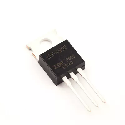 10pcs Transistor IRF4905 IRF4905PBF MOSFET FET P-Channel 55V 75A 200W DIY • $7.49