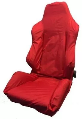 Protective Red Car Seat Cover Fits Recaro Speed / Spd / Sr3 / Tomcat Front Seat • $59.72