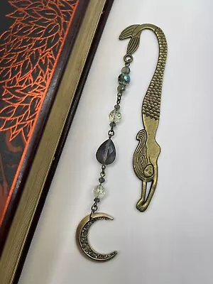 Moon And Mermaid Bookmark • $18