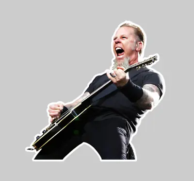 Metallica James Hetfield Sticker Decal • $1.99