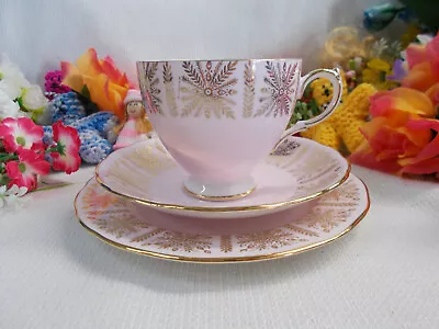 Stunning Queen Anne Trio Set - Bone China - Made In England Ridgway Vgc # 88 • $38