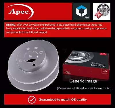 2x Brake Discs Pair Solid Front 247mm DSK290 Apec Set 4246R8 4246R9 4249A5 New • £35.66