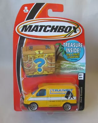 Matchbox Ford Transit Moving Van #11 Treasure Hunt Prize Inside Treasure Chest • $9.99