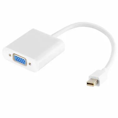 Thunderbolt Mini Display Port DP To VGA Cable Adapter For Apple IMac & Mac Mini  • $7.99