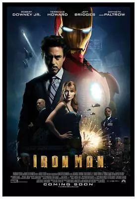 Marvel Art Print Poster Wall Decor Downey Film Tony Stark IRON MAN Sci-fi Gift • $11.99