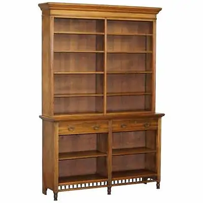 Stunning Maple & Co Oak Victorian Library Bookcase With Drawers Stamped Serial N • £3500