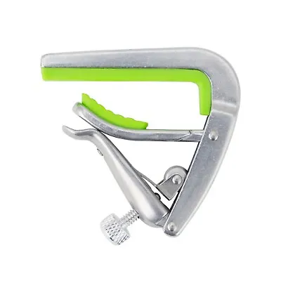 $15.96 • Buy NEW Tiki Adjustable Lightweight Roller Ukulele Uke Capo (Silver)