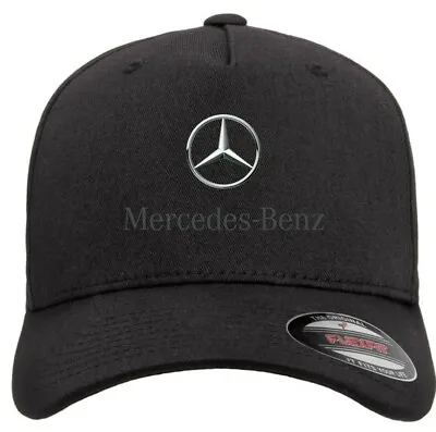 $24.99 • Buy Mercedes Benz Auto Car Logo Hat Flexfit Baseball Cap Printed Emblem S/M & L/XL
