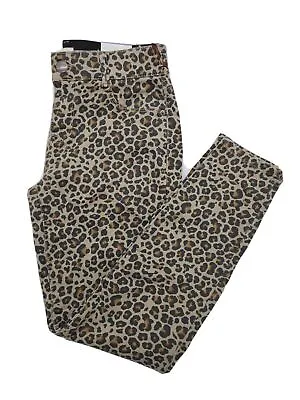 Knox Rose Size 8 Leopard Mid Rise Ankle Skinny Jeans NWT • $8.99