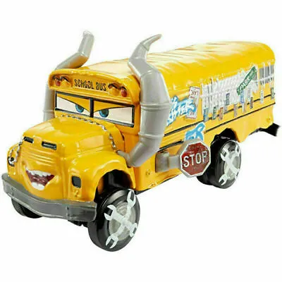 Miss Fritter Crazy School Bus Disney Pixar Cars 3  Diecast Toy Car Model Gifts • $13.39