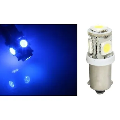 (1) Blue 5-LED Dash Instrument Panel Cluster Gauge Clock Glove Box Light Bulb • $6.95