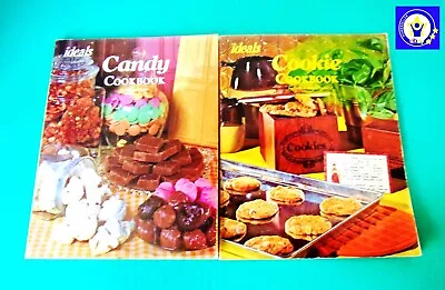 LOT OF 2 Ideals Candy & Cookie Cook Books 1979 By Ideals Publishing Co. • $4.49