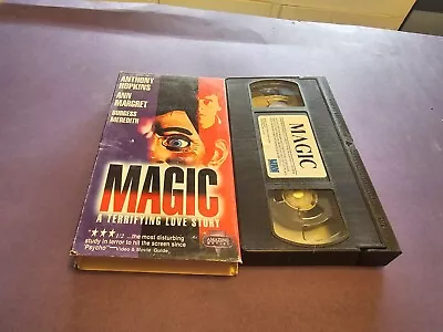 Magic VHS 1978 1993 Anthony Hopkins A Terrifying Love Story • $4.99