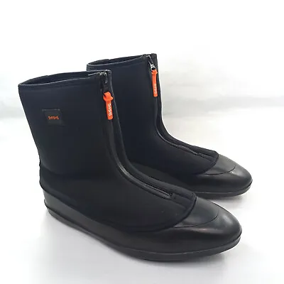 Swims Mens Rain Galoshes Size L Black Mobster Overboot Shoe Covers • $28.79