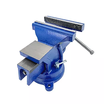 4  Bench Vise 360° Swivel Base Heavy Duty Bench Vice With Anvil Table Top Clamp • $34.99