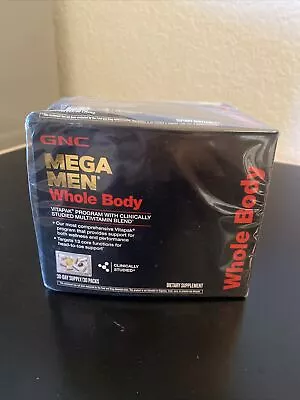 GNC Mega Men Whole Body Vitapak® Program (30 Servings) EXP: 04/25 • $42.99