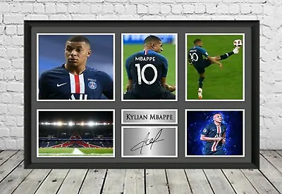 £7.49 • Buy Kylian Mbappe Signed Photo Poster Football Memorabilia France