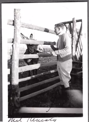 Vintage Photograph Men's Donkey Fashion Butte Montana Portland Oregon Old Photo • $6