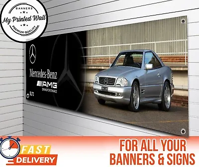 Mercedes-Benz AMG SL70 Banner For WORKSHOP Garage SIGN Showroom • $20.84