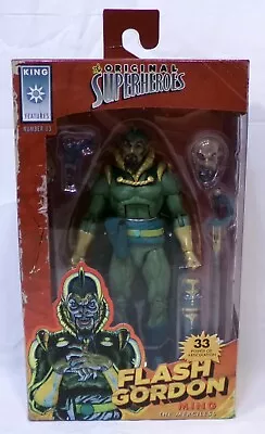 NECA King Features Original Superheroes Ming The Merciless 7  Figure New • $19.99