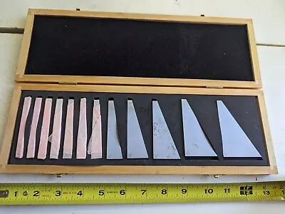 WEN 1/4 To 30° Steel Angle Blocks Machinist Tool • $35