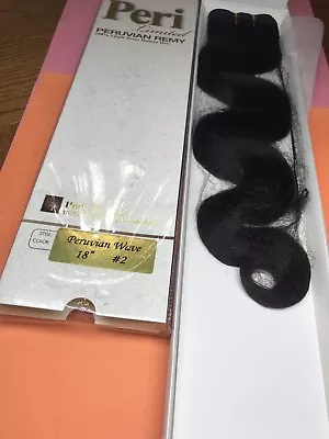 Peri Limited Weft_100% Virgin Remy Hair Weave_PERUVIAN_WAVE_18 _#2 • $75