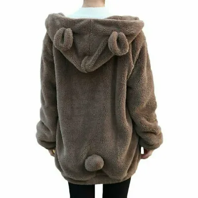 £17.27 • Buy Kawaii Clothing Cute Harajuku Bear Hoodie Ears Japanese Korean Sweatshirt Jacket