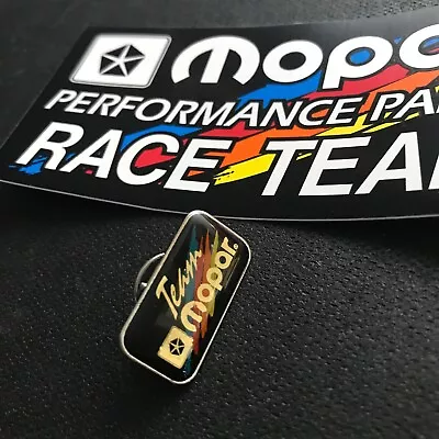 Mopar Performance TEAM PIN & DECAL Plymouth Dodge NHRA Hemi Pro Stock Top Fuel • $23